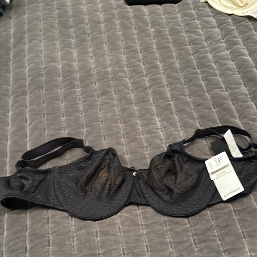 Chantelle Black Underwire Bra with Molded Cups